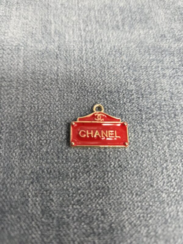Designer CC -Inspired Decorative Charm – Metal 27