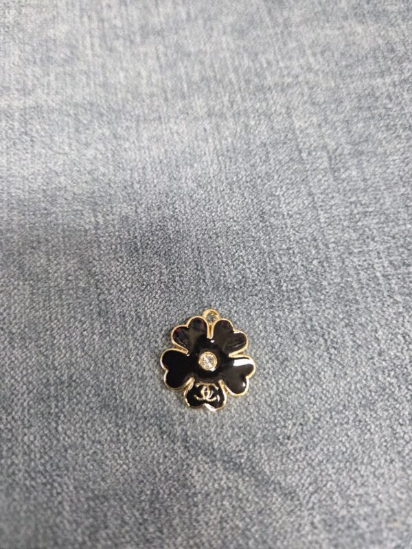 Designer CC -Inspired Decorative Charm – Metal 28